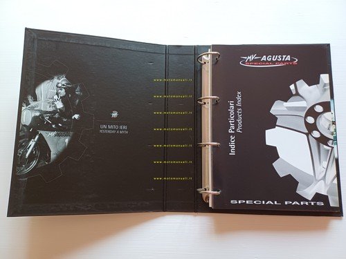 MV Agusta catalogo 2001 parti speciali concessionari originale