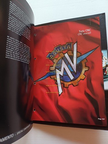 MV Agusta catalogo 2001 parti speciali concessionari originale