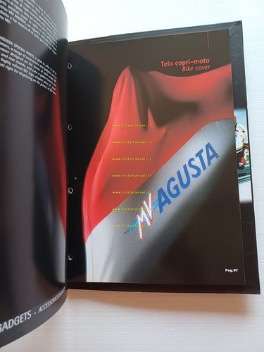MV Agusta catalogo 2001 parti speciali concessionari originale