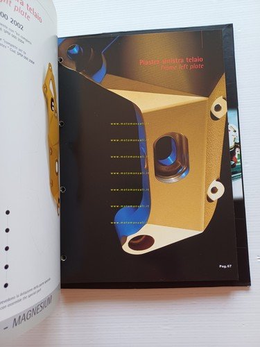 MV Agusta catalogo 2001 parti speciali concessionari originale