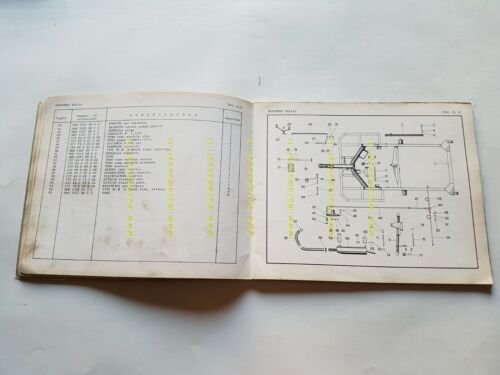 MV Agusta Centauro 150 motocarro 1963 catalogo ricambi originale parts …