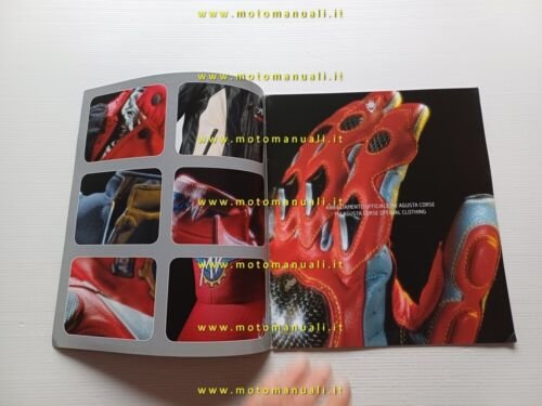 MV Agusta Corse catalogo abbigliamento depliant originale