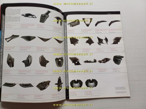 MV Agusta CRC catalogo abbigliamento e parti speciali 2004 depliant …