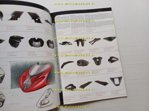 MV Agusta CRC catalogo abbigliamento e parti speciali 2004 depliant …