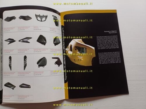 MV Agusta CRC catalogo abbigliamento e parti speciali 2004 depliant …