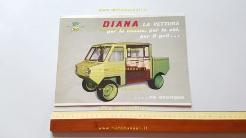 MV Agusta Diana Veicolo Speciale 4x4 autocarro depliant originale