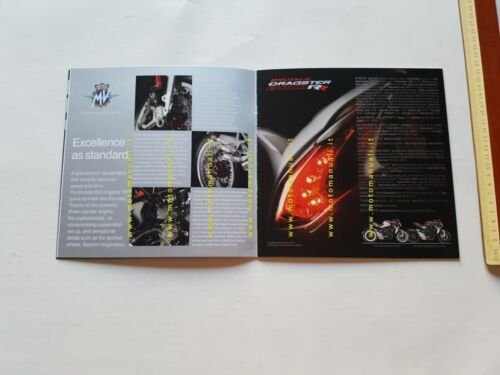 MV Agusta Dragster 800 RR - 800 2016 depliant originale …