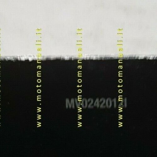 MV Agusta F3 - produzione 2012 depliant poster originale brochure