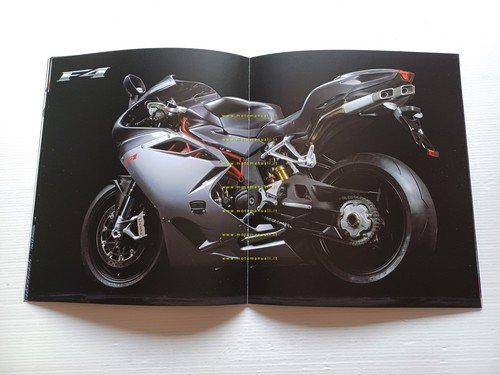 MV Agusta F4 1000 2010 depliant italiano originale