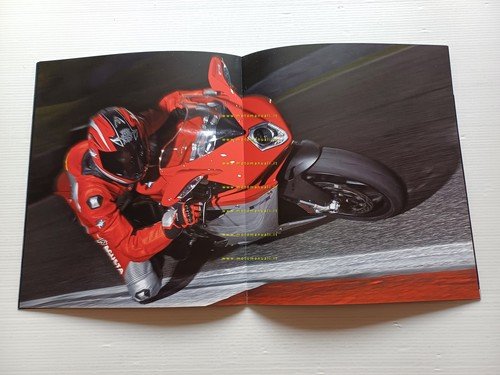 MV Agusta F4 1000 2010 depliant italiano originale