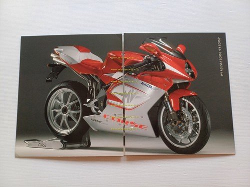 MV Agusta F4 1000 Corse edizione Limitata 2005 depliant italiano …