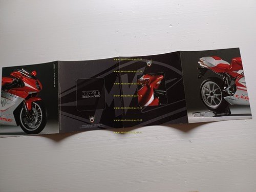 MV Agusta F4 1000 Corse edizione Limitata 2005 depliant italiano …