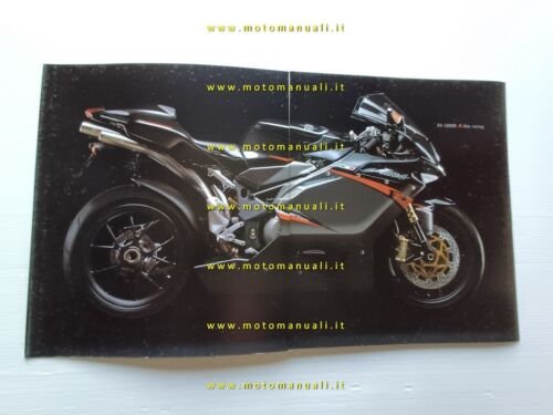 MV Agusta F4 1000 R 2006 depliant italiano originale