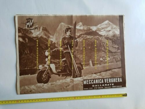 MV Agusta Rivista Ufficiale salone Milano 1953 originale no depliant …
