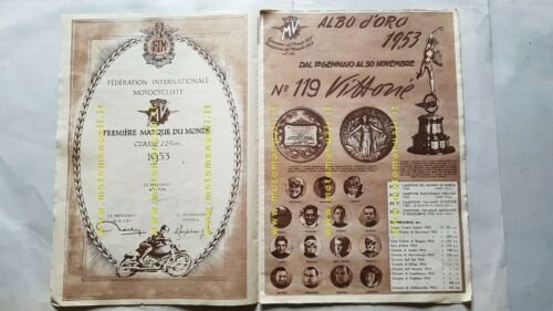 MV Agusta Rivista Ufficiale salone Milano 1954 originale no depliant …