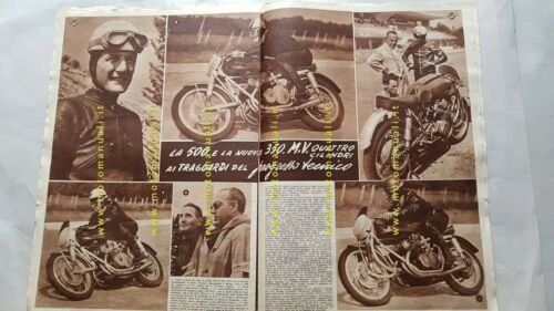 MV Agusta Rivista Ufficiale salone Milano 1954 originale no depliant …