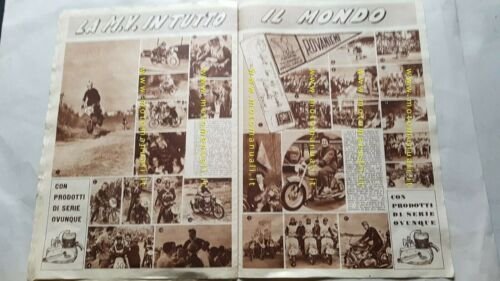 MV Agusta Rivista Ufficiale salone Milano 1954 originale no depliant …