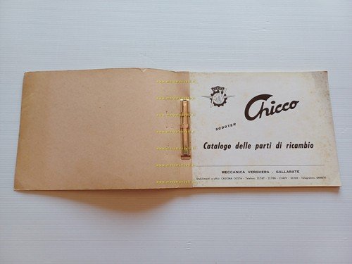 MV AGUSTA Scooter Chicco 155 1961 catalogo ricambi ORIGINALE parts …