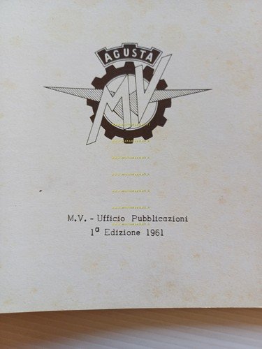 MV AGUSTA Scooter Chicco 155 1961 catalogo ricambi ORIGINALE parts …