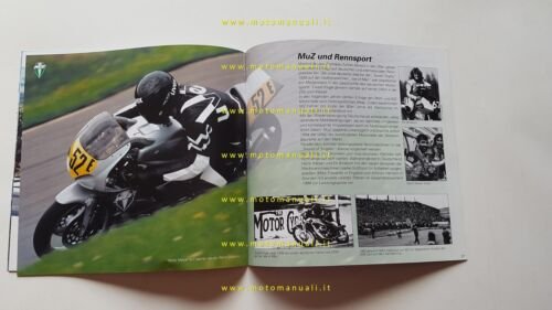 MZ produzione modelli 1996 Skorpion Saxon Red Star depliant originale