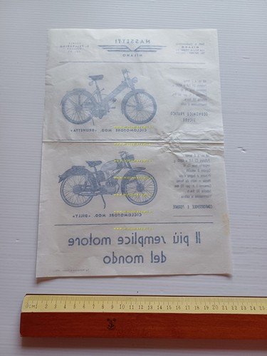 Nassetti Brunetta 49 - Dilly 49 4T anni 50 depliant …