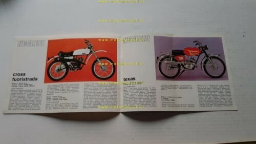 Negrini 50 catalogo produzione ciclomotori 1974-75 depliant originale