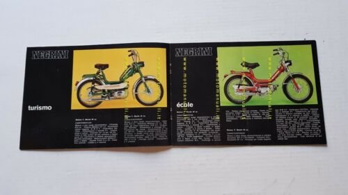 Negrini catalogo produzione modelli 50 125 1973 depliant originale brochure