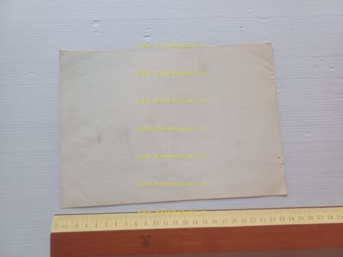 Negrini Texas 50 anni 60 depliant originale