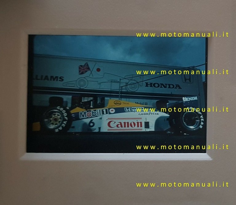 Nelson Piquet Williams FW11 Formula 1 1986 foto e diapositive …