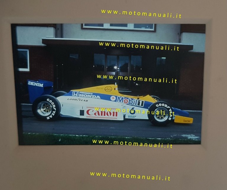 Nelson Piquet Williams FW11 Formula 1 1986 foto e diapositive …