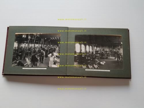 New Hudson album fotografico fabbrica produzione moto anni 20 originale