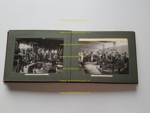 New Hudson album fotografico fabbrica produzione moto anni 20 originale