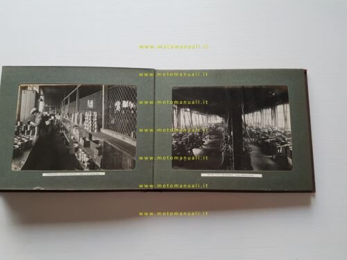 New Hudson album fotografico fabbrica produzione moto anni 20 originale