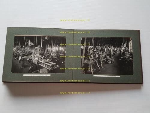 New Hudson album fotografico fabbrica produzione moto anni 20 originale