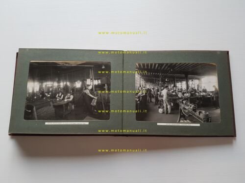 New Hudson album fotografico fabbrica produzione moto anni 20 originale