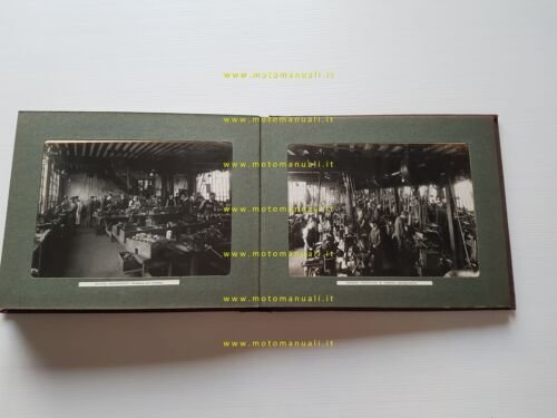 New Hudson album fotografico fabbrica produzione moto anni 20 originale