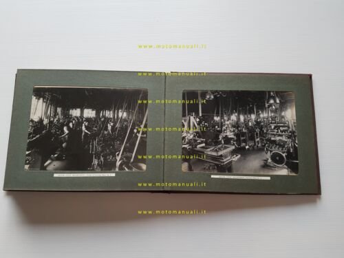 New Hudson album fotografico fabbrica produzione moto anni 20 originale