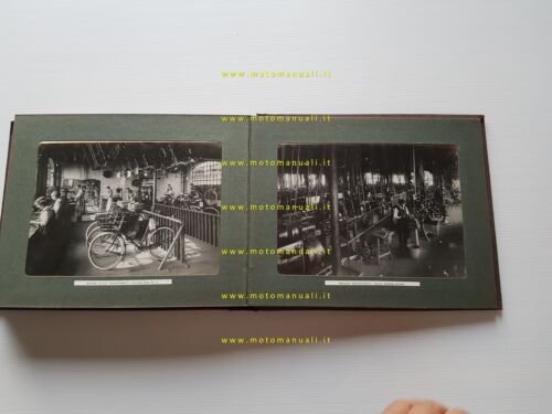 New Hudson album fotografico fabbrica produzione moto anni 20 originale