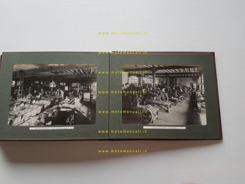 New Hudson album fotografico fabbrica produzione moto anni 20 originale