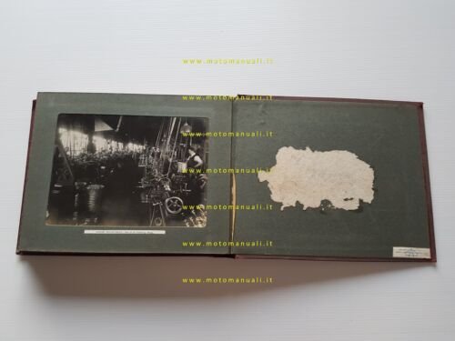 New Hudson album fotografico fabbrica produzione moto anni 20 originale