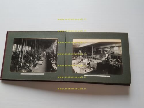New Hudson album fotografico fabbrica produzione moto anni 20 originale