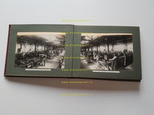 New Hudson album fotografico fabbrica produzione moto anni 20 originale