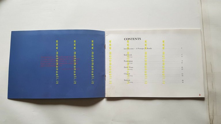 Nissan CUE-X prototipo 1985 opuscolo cartella stampa originale INGLESE press …