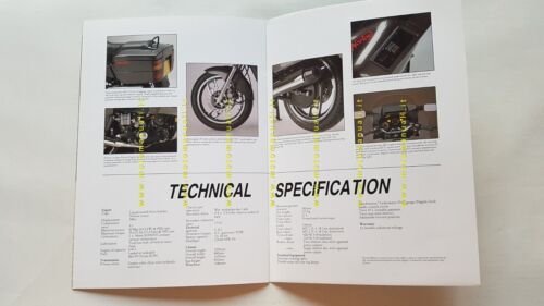 Norton Commander Wankel depliant testo INGLESE originale moto