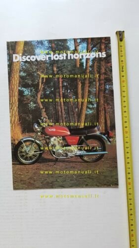 Norton COMMANDO 750 1973 depliant originale inglese moto brochure