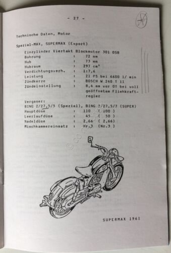 NSU - Max - Alle Ausfuhrungen Stephan Thum 1952 -1962 …