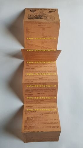 NSU Max 250 manuale uso manutenzione italiano originale