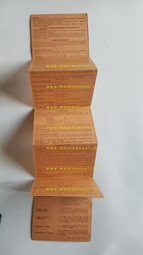 NSU Max 250 manuale uso manutenzione italiano originale