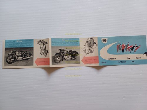 NSU Quickly 50 -Fox 100-125 -Lux 200 -Max 250 -Konsul …