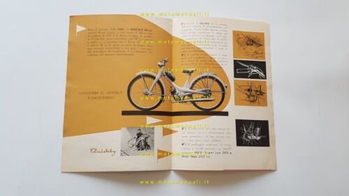 NSU Quickly 50 depliant italiano originale